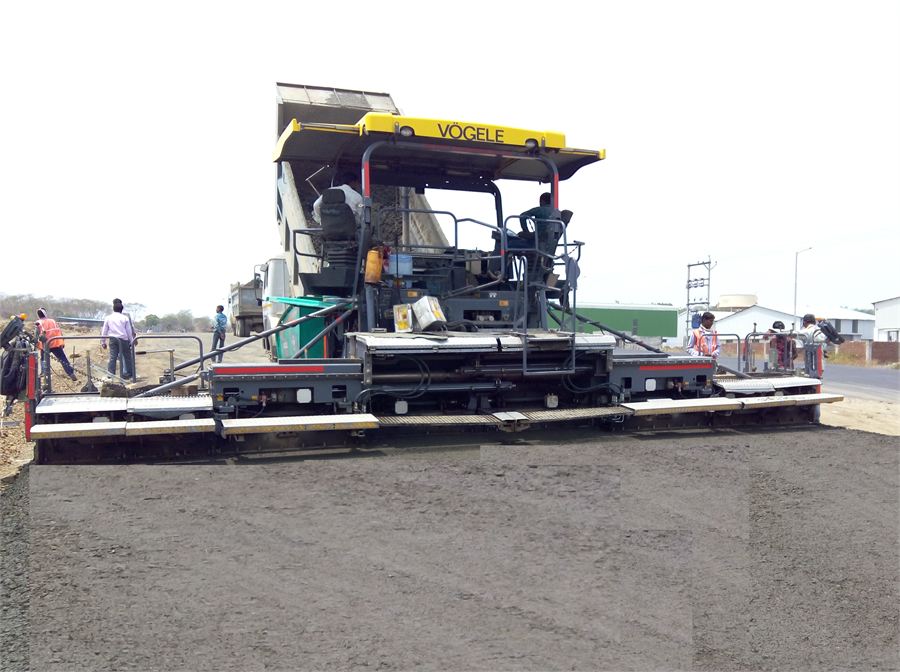CTB laying, Km 185+950 to 186+400 (LHS)